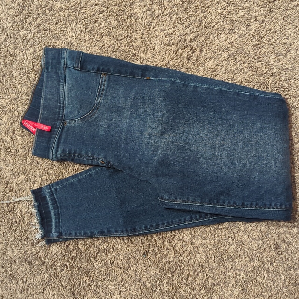 SPANX women's stretch denim size L